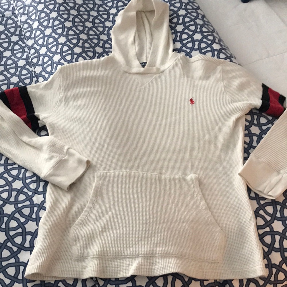 Boys Polo thermal with hood